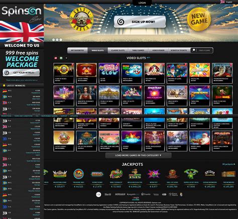 SpinSon Casino Review & Ratings .